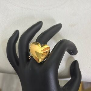 Gold Heart Ring